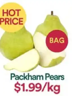 WHOLEFARMS Packham Pears offer