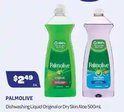 Health Save Palmolive Dishwashing Liquid Original or Dry Skin Aloe offer