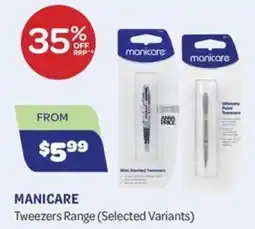 Health Save Manicare Tweezers Range offer