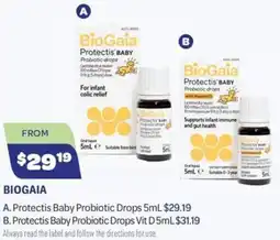 Health Save BioGaia Protectis Baby Probiotic Drops offer