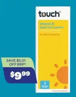 Health Save touch Vitamin D Rapid Test Cassette offer
