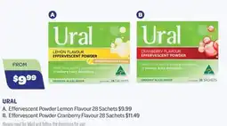 Health Save Ural Effervescent Powder Lemon Flavour offer