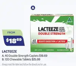 Health Save Lacteeze Double Strength offer