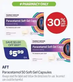 Health Save Paracetamol 50 Soft Gel Capsules offer