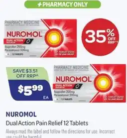 Health Save Nuromol Dual Action Pain Relief offer