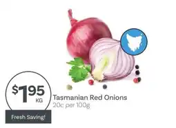 IGA Tasmanian Red Onions offer