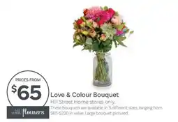 IGA Love & Colour Bouquet offer