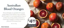 IGA Australian Blood Oranges offer