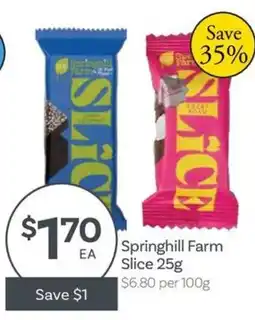 IGA Springhill Farm Slice offer