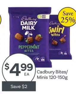 IGA Cadbury Bites/Minis offer