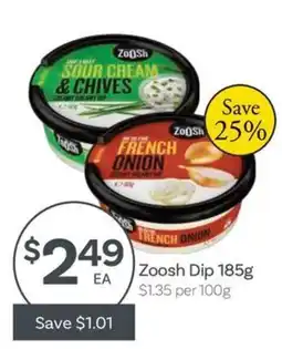 IGA Zoosh Dip offer