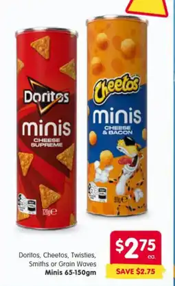 Spar Doritos minis Cheese Supreme offer