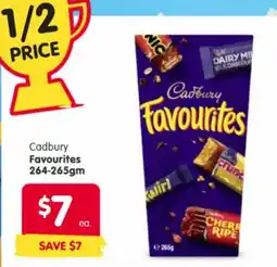 Spar Cadbury Favourites offer