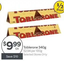 IGA Toblerone offer