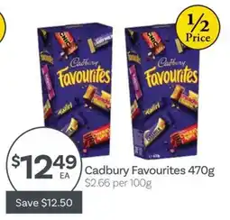 IGA Cadbury Favourites offer