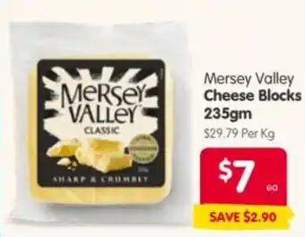 Mersey Valley Cheese Blocks