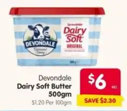 Spar Devondale Dairy Soft Butter offer