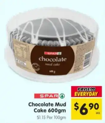 Spar Spar chocolate mud cake offer