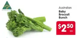 Spar Australian Baby Broccoli Bunch offer