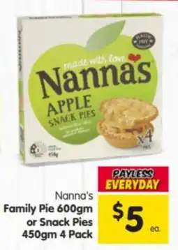 Spar Nanna's Apple Snack Pies offer