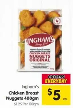 Spar Ingham's Chicken Breast Nuggets offer