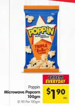 Spar Poppin Microwave Popcorn offer