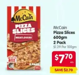 Spar McCain Pizza Slices Meatlovers offer