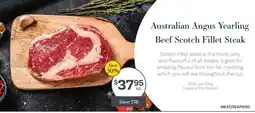 IGA Australian Angus Yearling Beef Scotch Fillet Steak offer