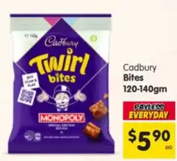 Spar Cadbury Twirl bites offer