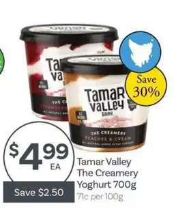 IGA Tamar Valley The Creamery Yoghurt offer