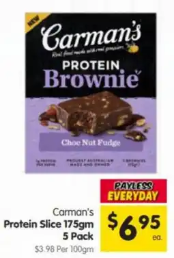 Spar Carman's Protein Slice offer