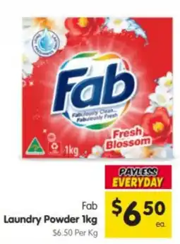 Spar Fab Laundry Powder offer
