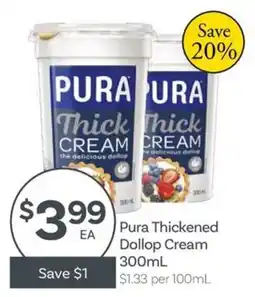 IGA Pura Thickened Dollop Cream offer
