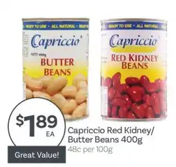 IGA Capriccio Red Kidney/Butter Beans offer