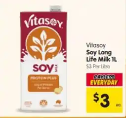 Spar Vitasoy Soy Long Life Milk offer