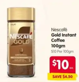 Spar Nescafe Gold Instant Coffee offer