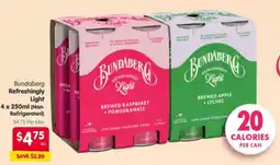 Spar Bundaberg Refreshingly Light offer