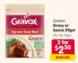 Spar Gravox Gravy or Sauce offer