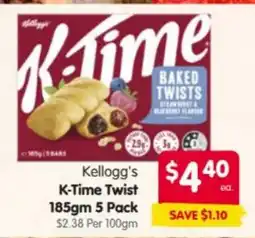 Spar Kellogg's K-Time Twist offer