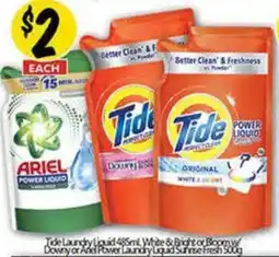 NQR Tide Laundry Liquid offer