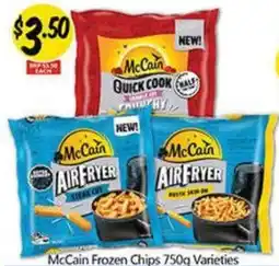 NQR McCain Frozen Chips Varieties offer