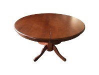 LivingStyles Mustang Rubberwood Extensible Dining Table, 106-150cm, Antique Oak offer