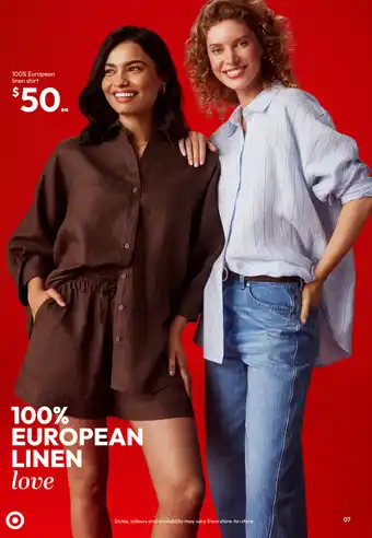 100% European linen shirt