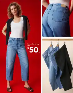 Target Harper barrel-leg jean offer