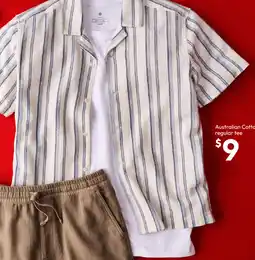 Target Australian Cotton regular tee offer