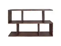 LivingStyles Wendell Mango Wood Low Display Shelf offer