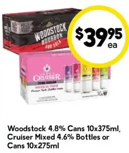 Drakes Woodstock Bourbon And Cola offer