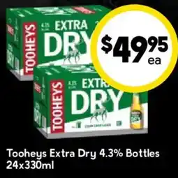 Drakes Tooheys Extra Dry 4.3% Bottles offer