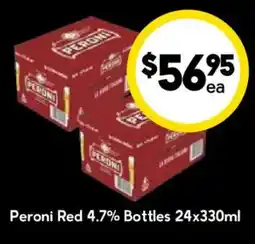 Drakes Peroni Red 4.7% Bottles offer