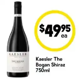 Drakes Kaesler The Bogan Shiraz offer
